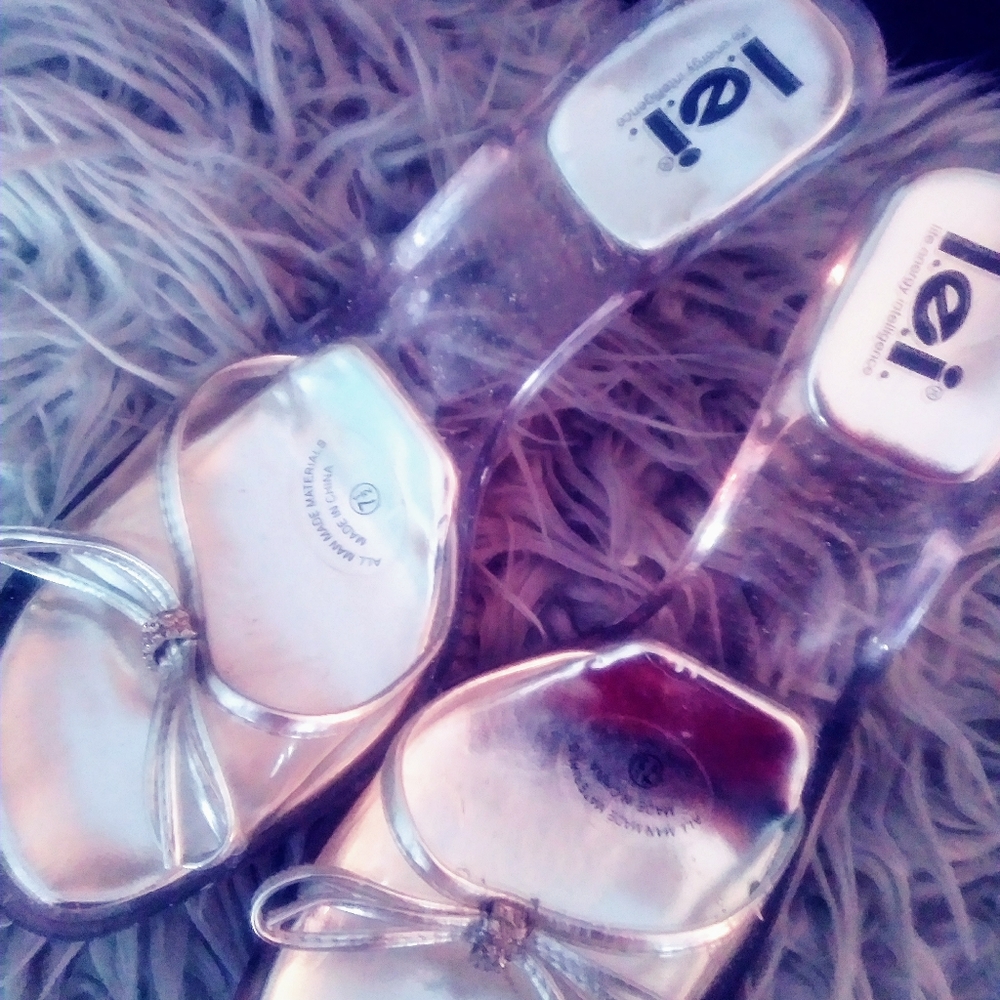 Lei see through 3" heel